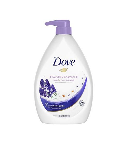 Dove Go Fresh Lavender + Chamomile Body Wash 1000ml